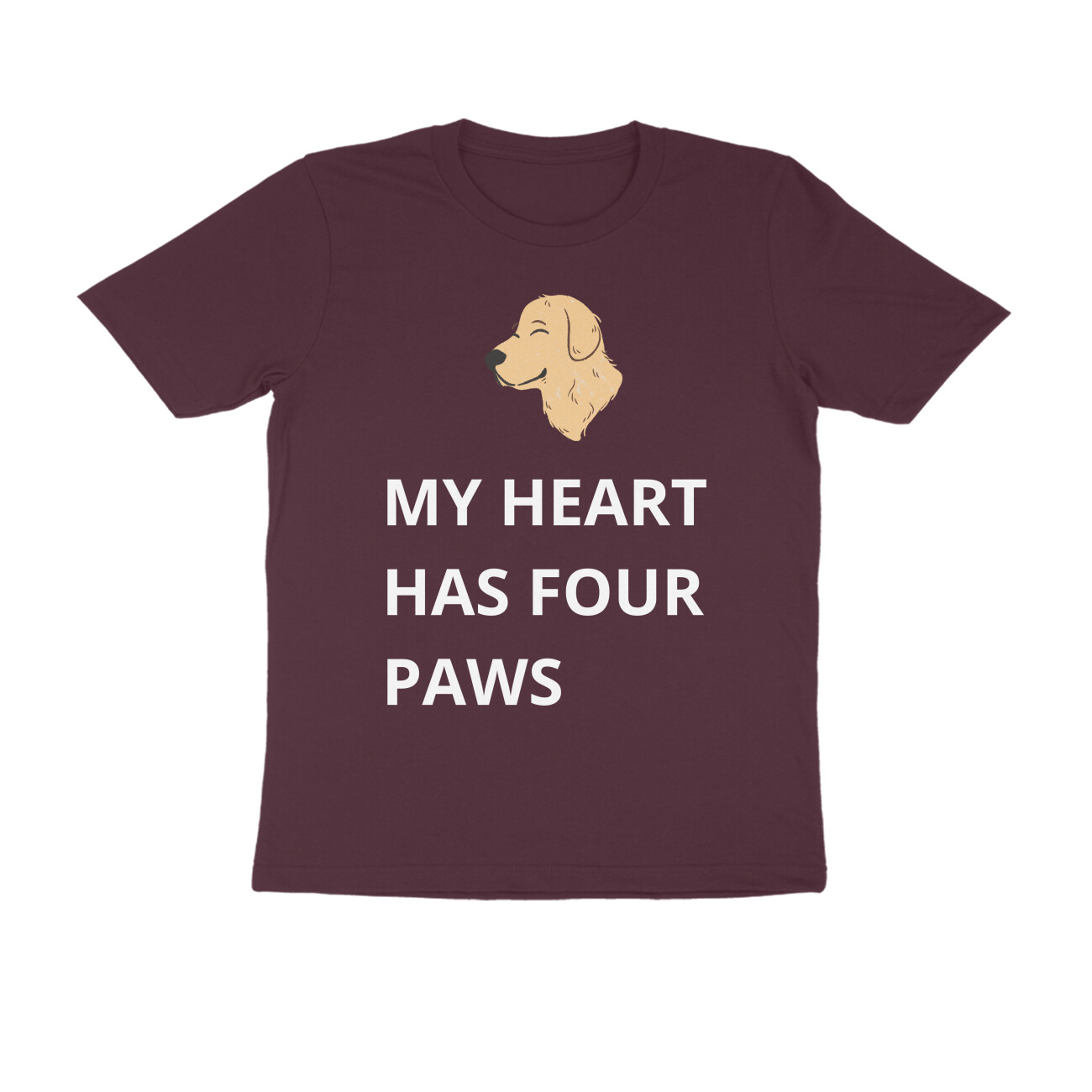 front-69a5bb37ea029-Burgundy_S_Men_Round.jpg my heart has 4 paws – premium pet parent t shirt