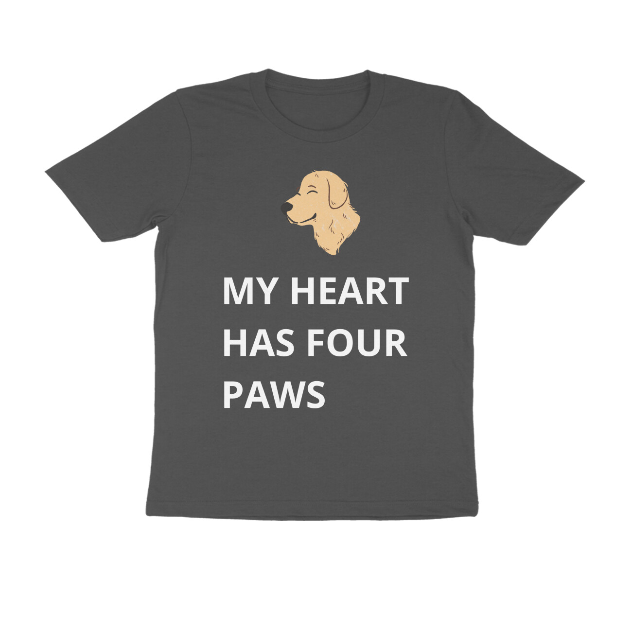 front-69a5bb392a5a5-Charcoal_Grey_L_Men_Round.jpg my heart has 4 paws – premium pet parent t shirt