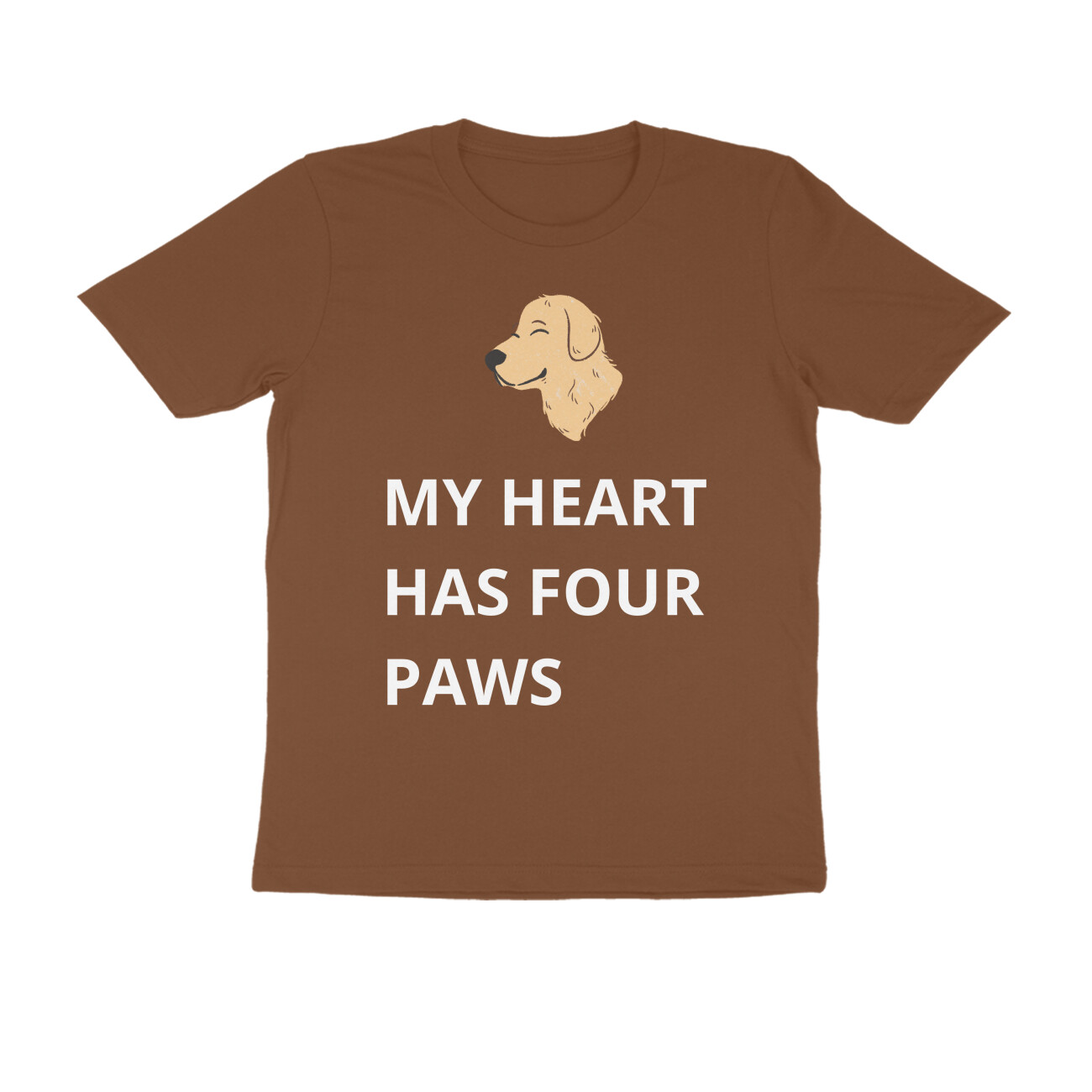 front-69a5bb3d15d22-Coffee_Brown_S_Men_Round.jpg my heart has 4 paws – premium pet parent t shirt