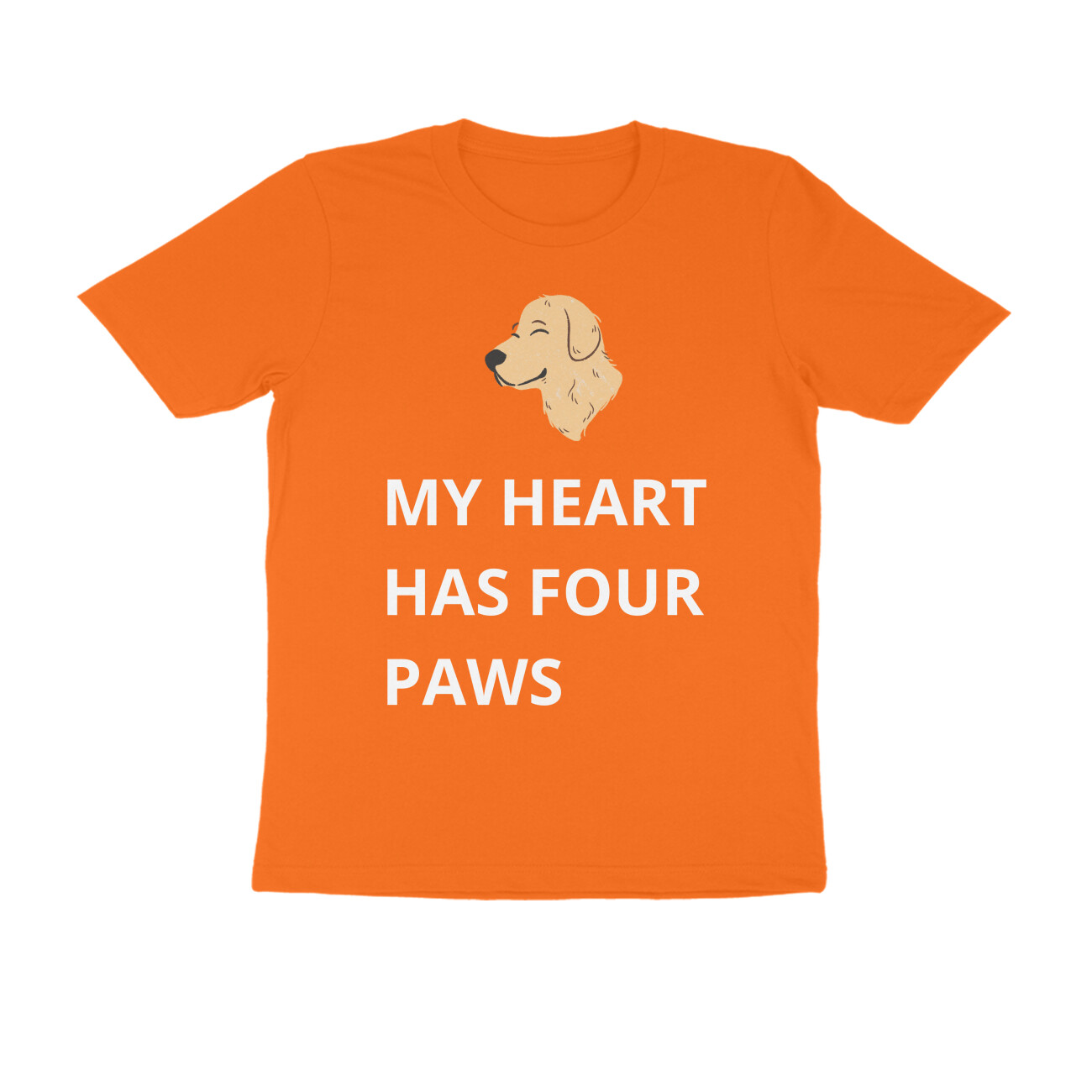 front-69a5bb4496e5e-Orange_S_Men_Round.jpg my heart has 4 paws – premium pet parent t shirt