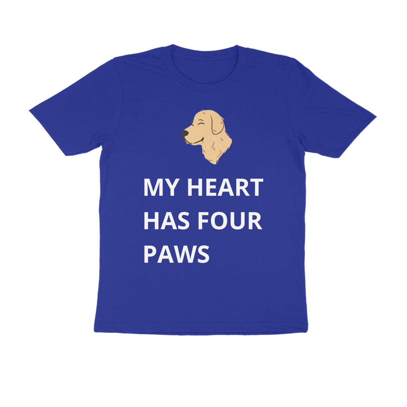 front-69a5bb470a051-Royal_Blue_S_Men_Round.jpg my heart has 4 paws – premium pet parent t shirt